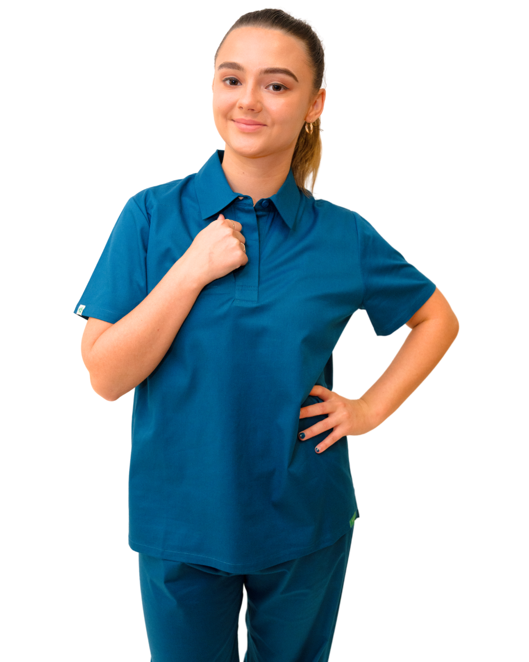 Collection 4: Polo Neck Top + Straight Leg Pant